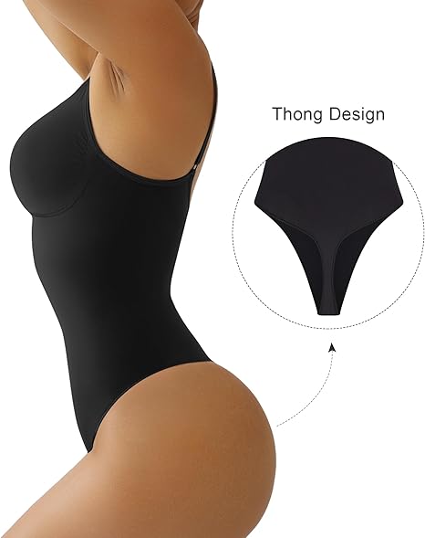Fonicx Fit™ Seamless Shapewear Bodysuit – Tummy Control & Waist Snatching Body Shaper