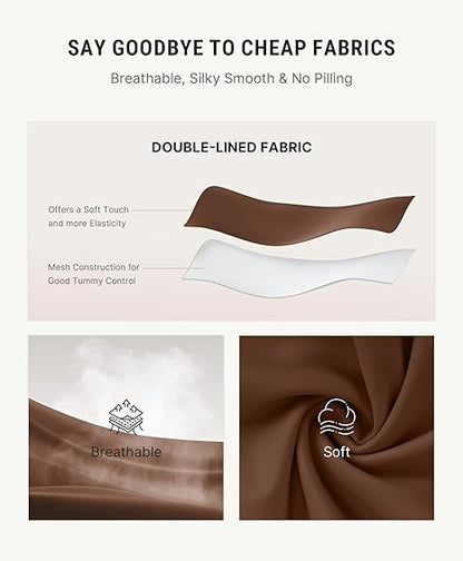 Fonicx Fit™ Deep V Shapewear Bodysuit – Tummy Control Thong Body Shaper for Women