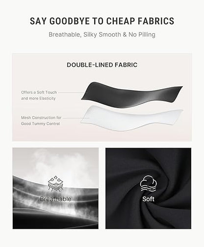 Fonicx Fit™ Deep V Shapewear Bodysuit – Tummy Control Thong Body Shaper for Women