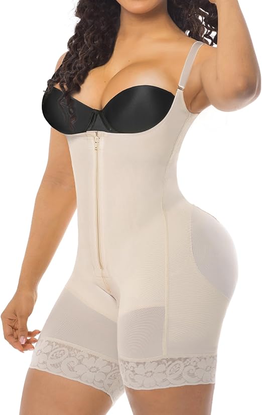Fonicx Fit™ Colombian Postpartum Shapewear – Tummy Control Butt Lifter Bodysuit