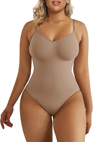Fonicx Fit™ Seamless Shapewear Bodysuit – Tummy Control & Waist Snatching Body Shaper