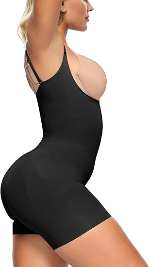 Fonicx Fit™ Colombian Butt Lifting Shapewear – Tummy Control Postpartum Faja Body Shaper with Zipper Crotch