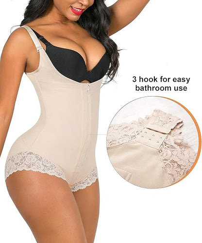 Fonicx Fit™ Postpartum Tummy Control Body Shaper – Butt Lifter Sculpting Bodysuit