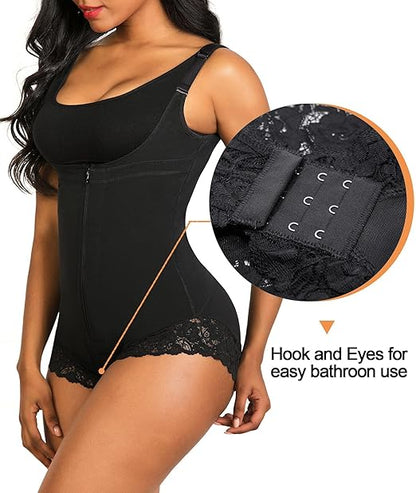 Fonicx Fit™ Postpartum Tummy Control Body Shaper – Butt Lifter Sculpting Bodysuit