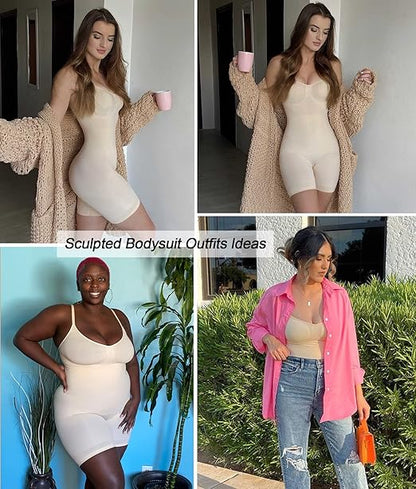 Fonicx Fit™ Seamless Shapewear Bodysuit – Tummy Control & Waist Snatching Body Shaper